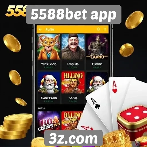 5588bet app oferece diversidade em jogos de cassino